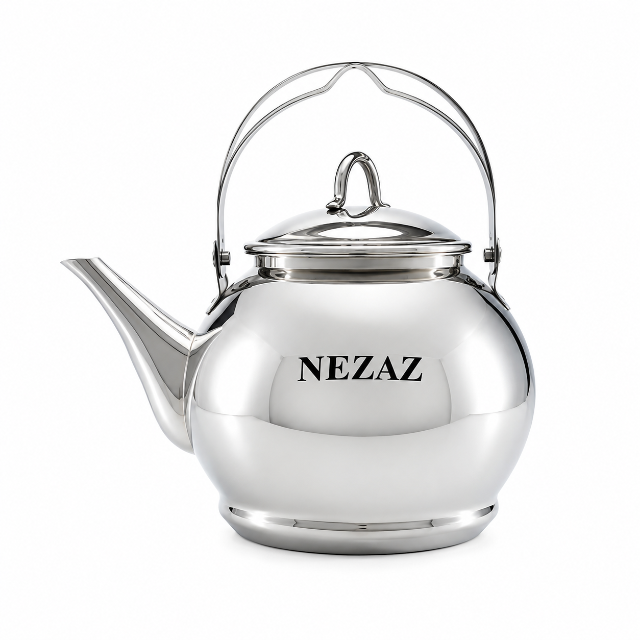 کتری تک لوله‌دار استیل نزاز NEZAZ