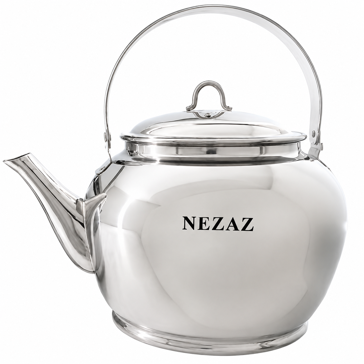 کتری تک لوله‌دار استیل نزاز NEZAZ