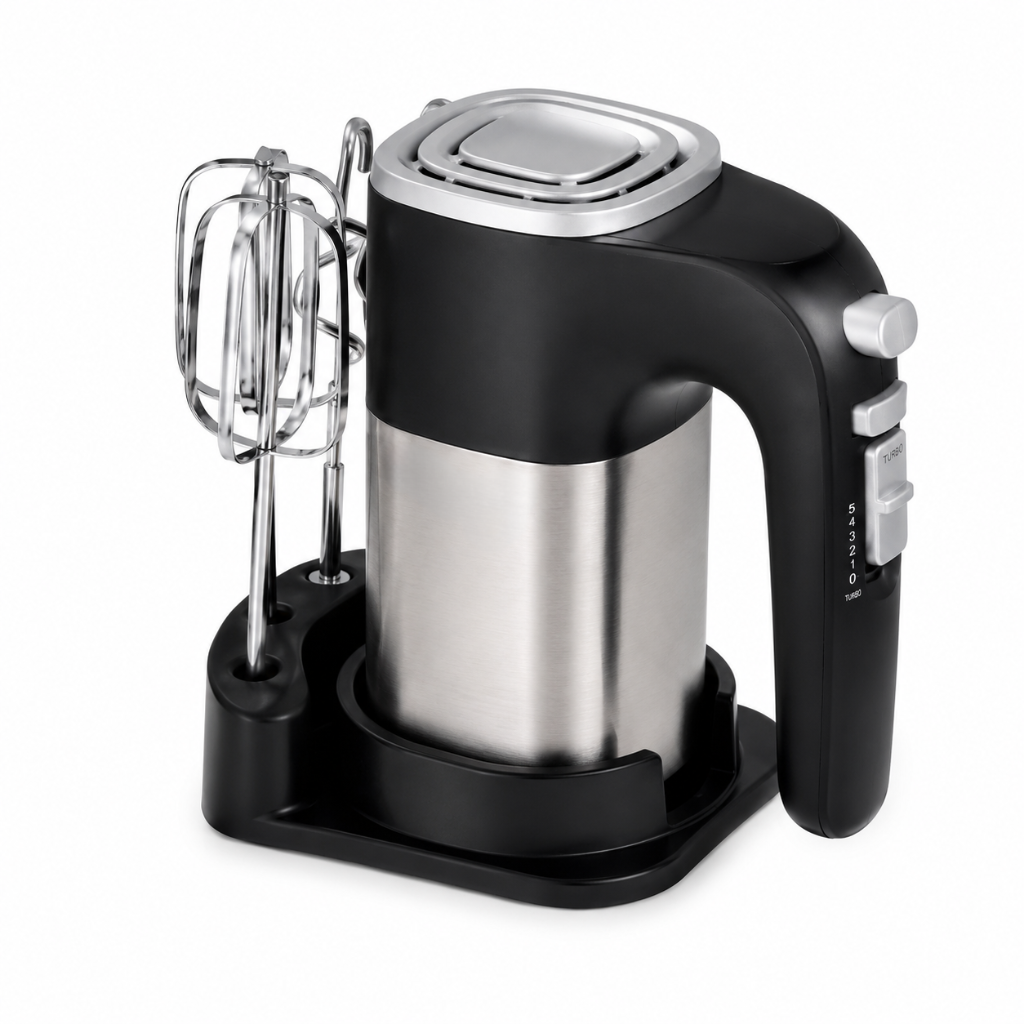 همزن برقی استیل مشکی ساپر SHM-515