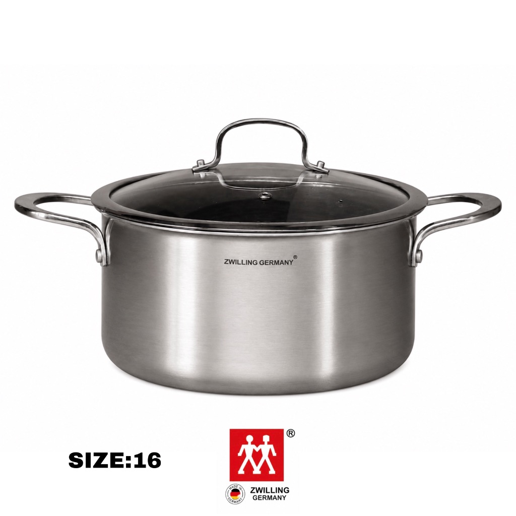قابلمه استیل 16 سانتی‌متری زویلینگ آلمان (ZWILLING GERMANY)