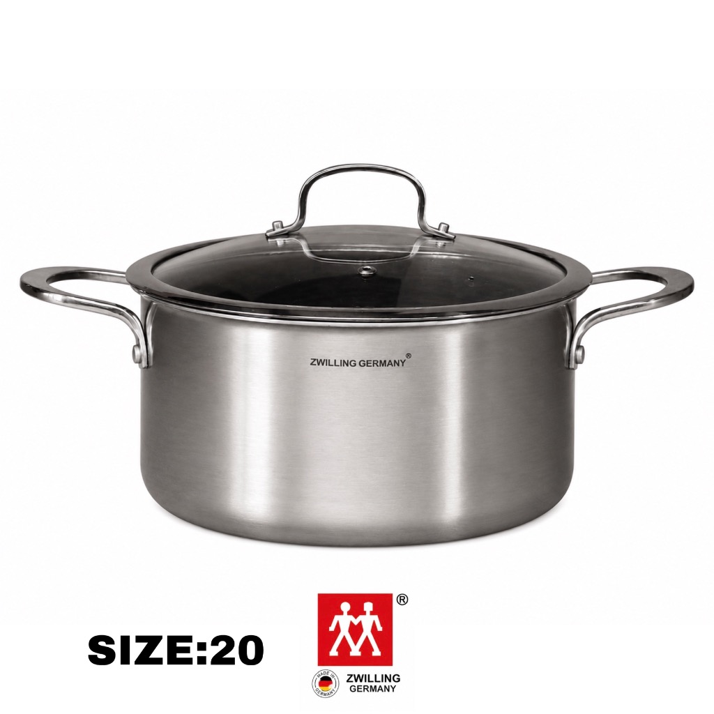 قابلمه استیل 20 سانتی‌متری زویلینگ آلمان (ZWILLING GERMANY)