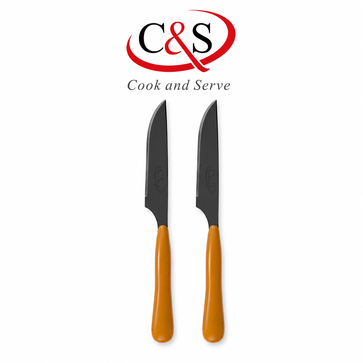 کارد و چنگال میوه‌خوری نسکافه ای دنور C&S