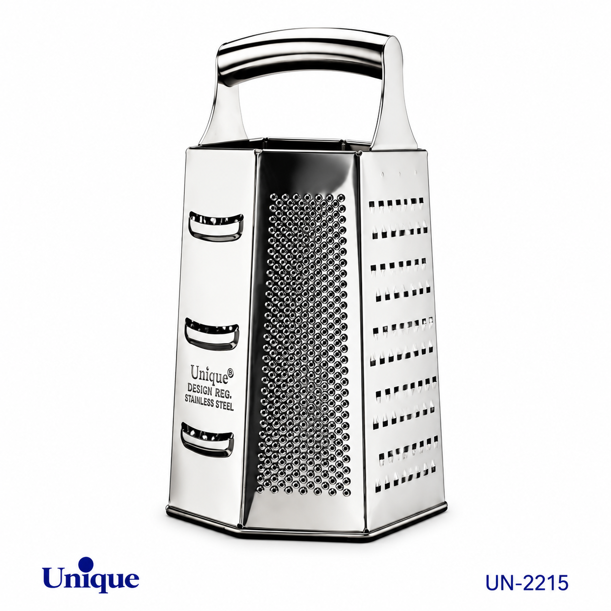 رنده استیل 6 گوش کوچک یونیک UNIQUE