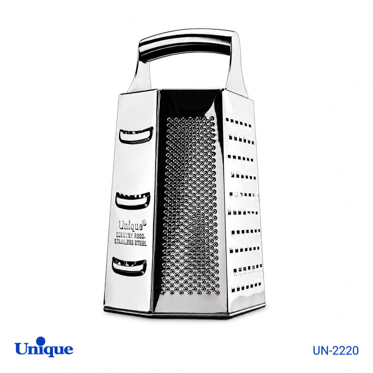رنده استیل 6 گوش بزرگ یونیک UNIQUE