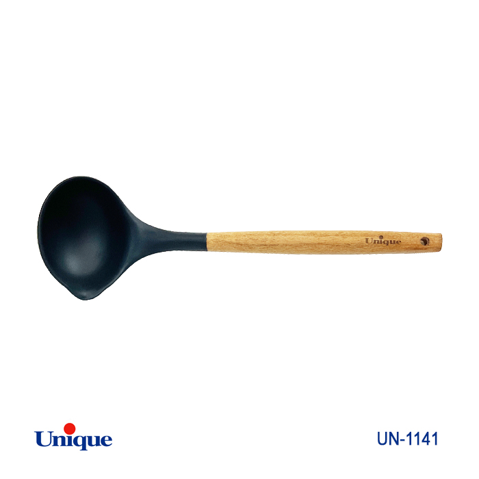 ملاقه بزرگ دسته چوب یونیک UNIQUE