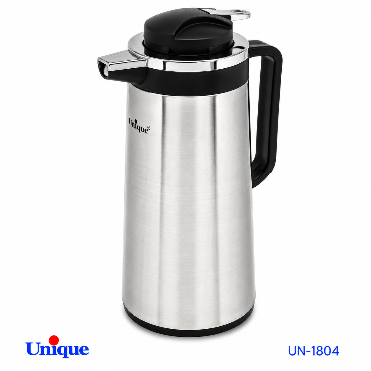 فلاسک استیل شیشه‌دار ۱.۳ لیتر یونیک