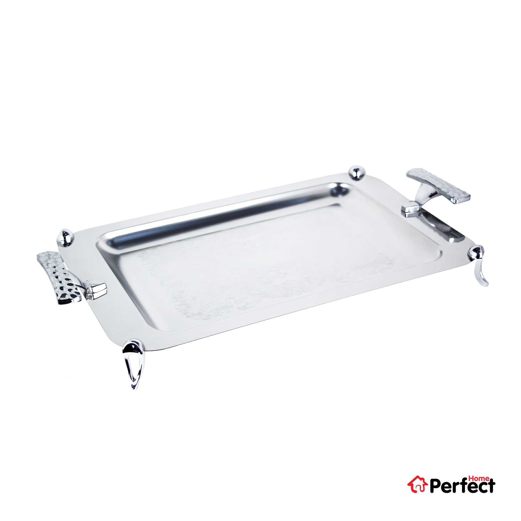 سینی استیل مستطیل بزرگ Perfect home مدل A1141