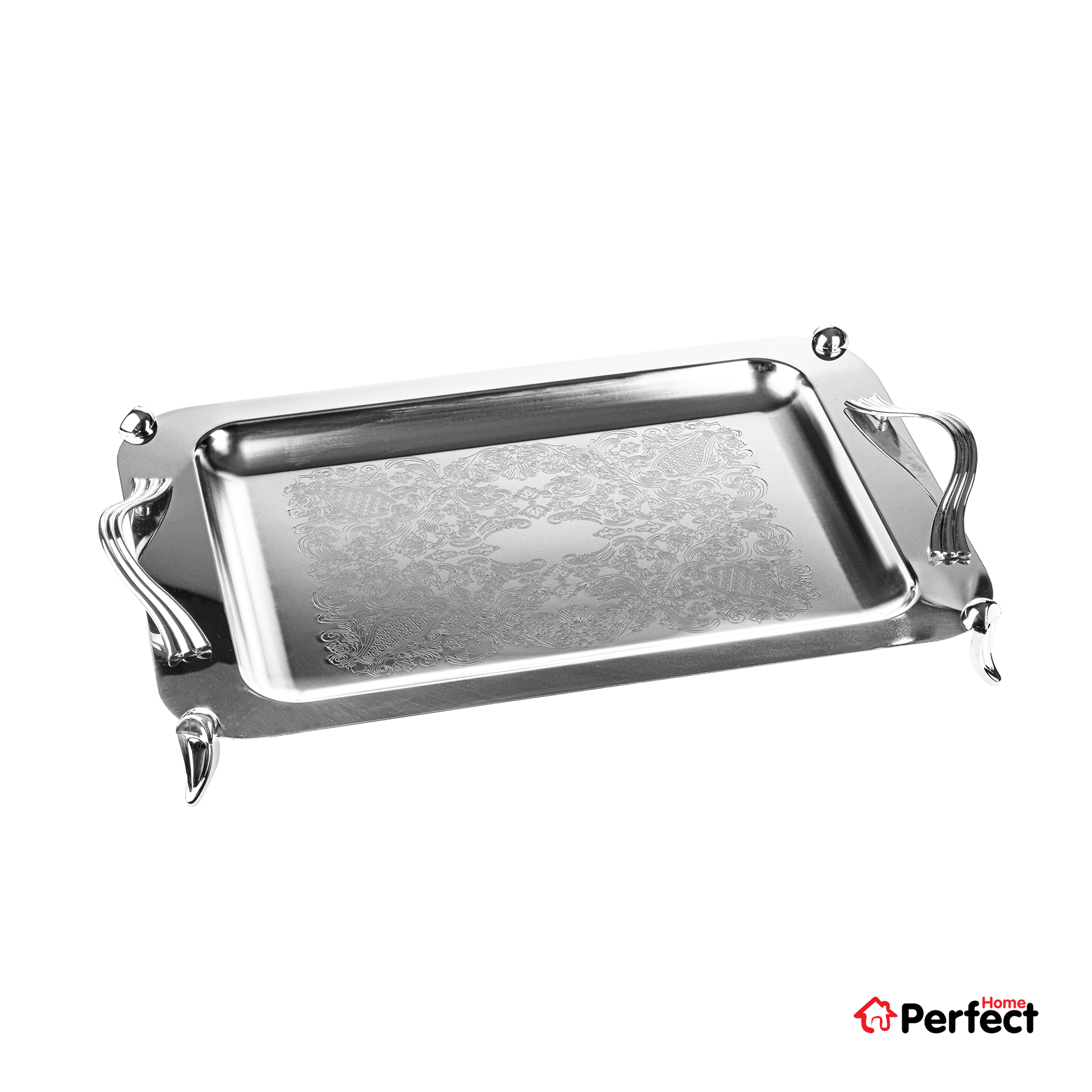 سینی استیل مستطیل بزرگ Perfect home مدل A1137