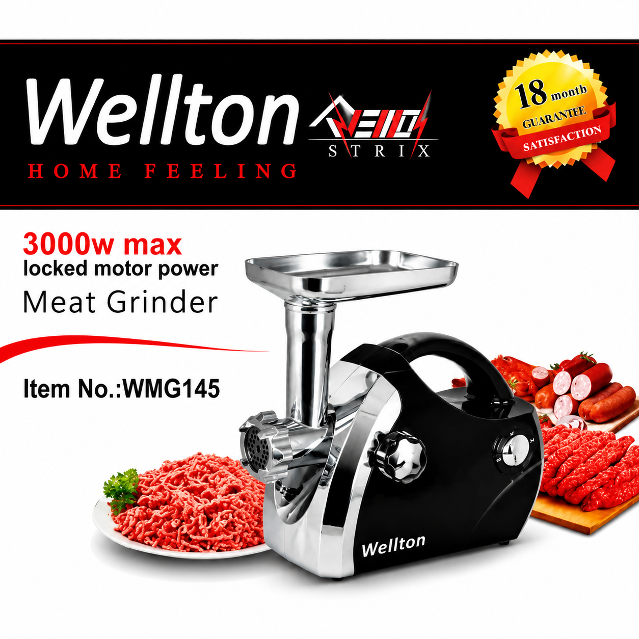 چرخ گوشت ولتون مدل WMG145