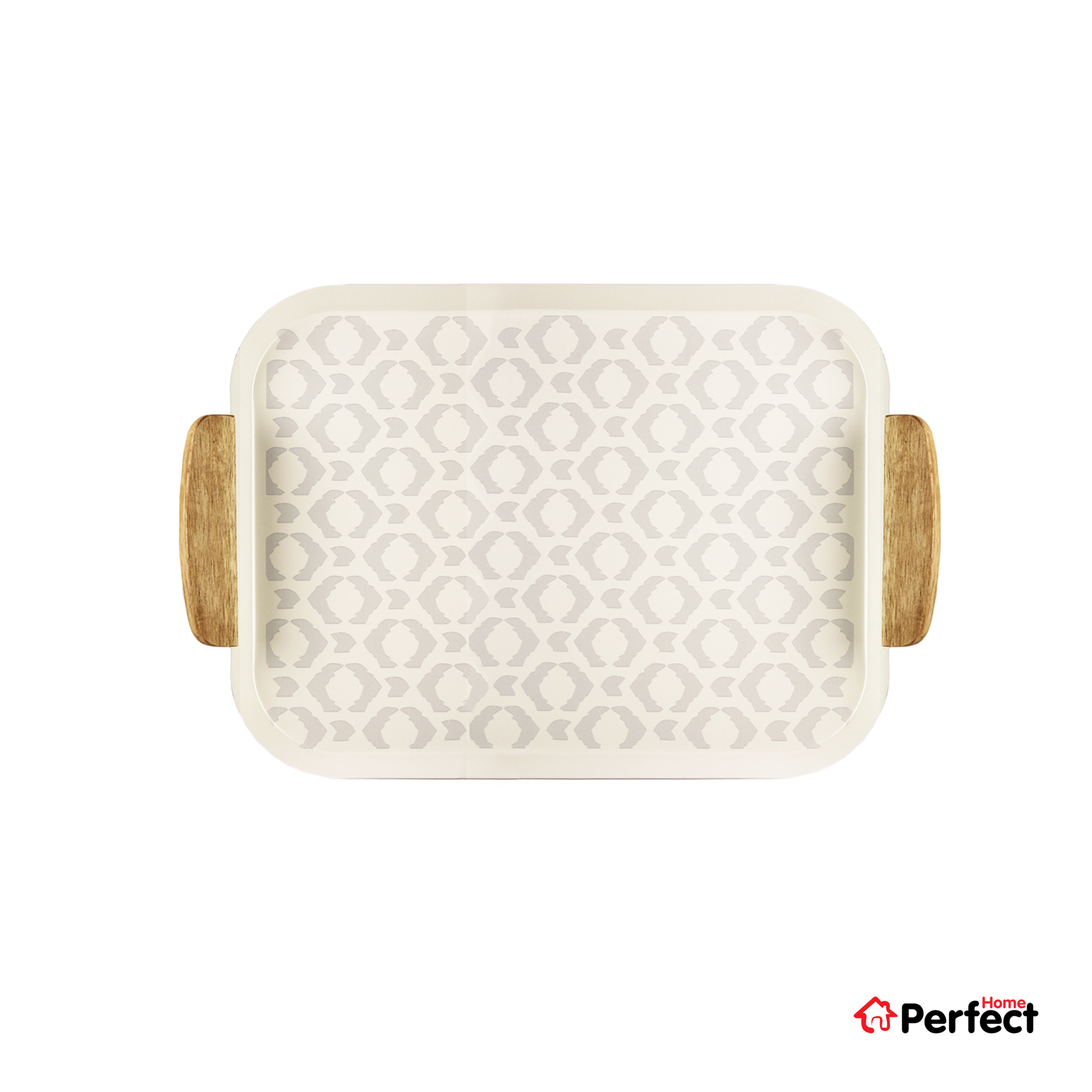 سینی فلزی PERFECTHOME مدل 6323 طرح لوزی