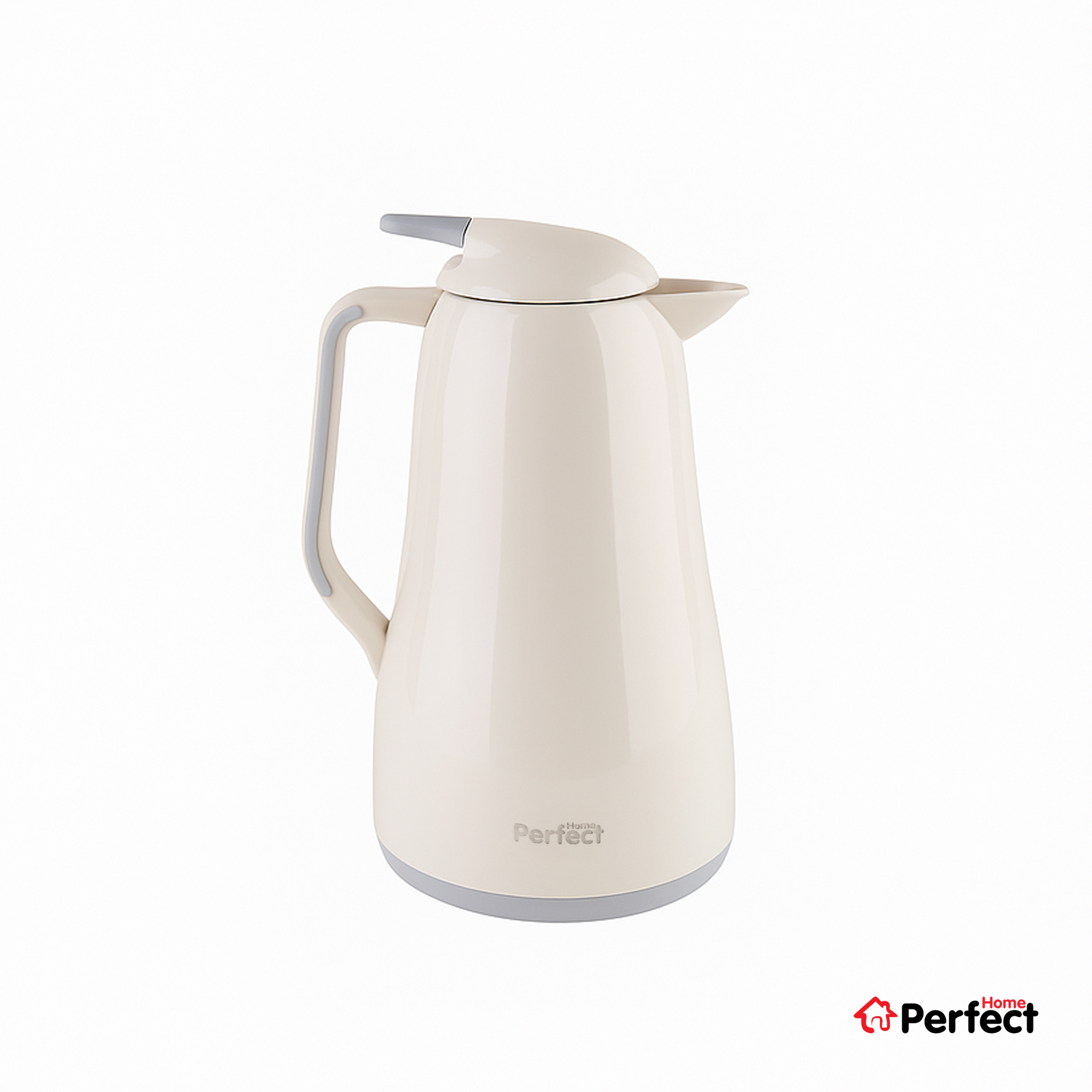 فلاسک 1 لیتری PerfectHome مدل 76100 رنگ کرم