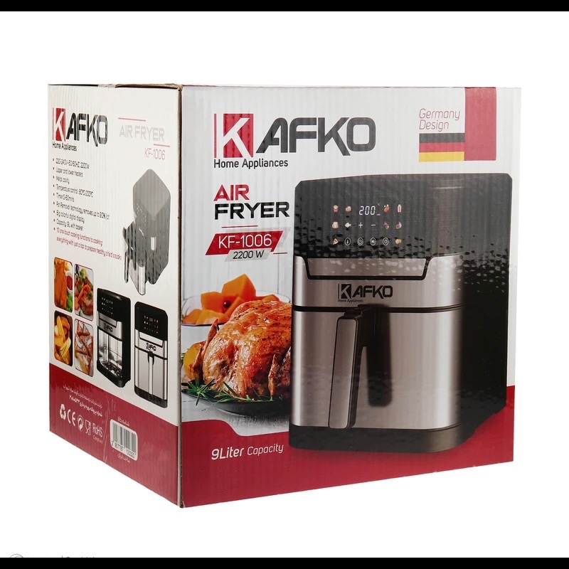 سرخکن بدون روغن کافکو مدل KF-1006 ظرفیت ۹ لیتر