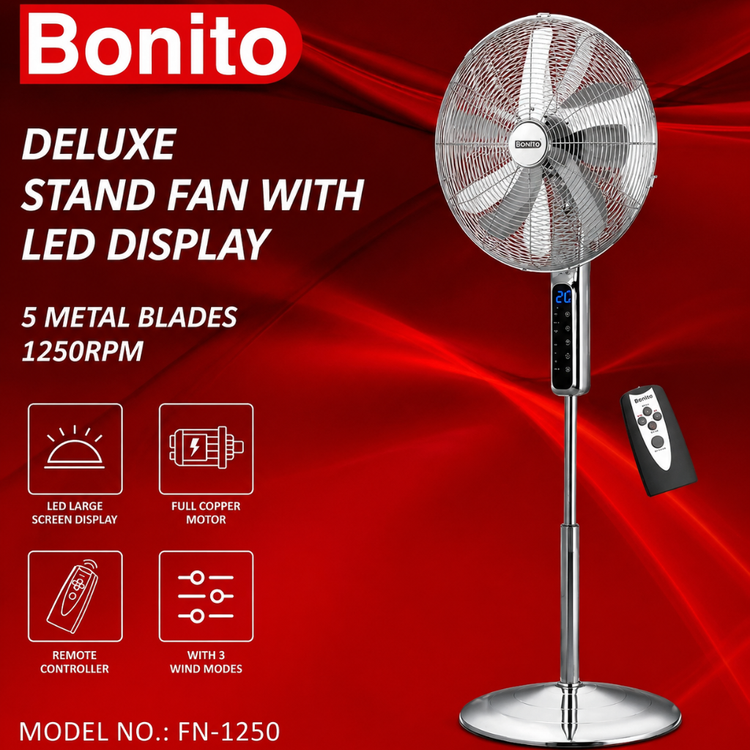 پنکه ایستاده دیجیتال بونیتو BONITO