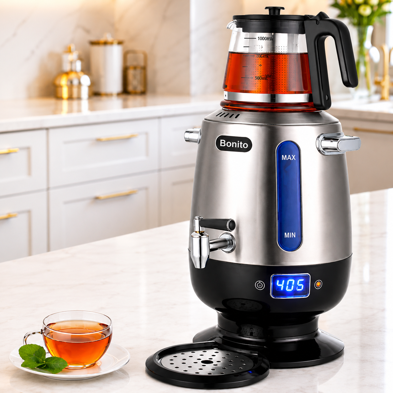 سماور برقی چای ساز بونیتو مدل Bonito TMS-1800