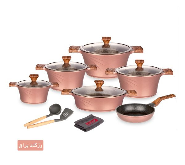 سرویس پخت و پز ۱۴ پارچه کاندید مدل سزار