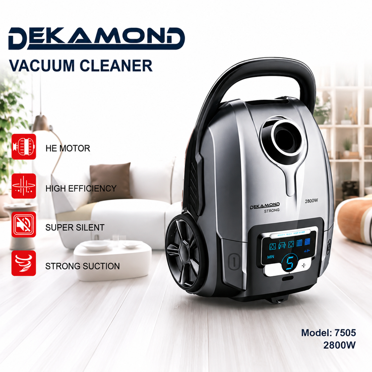 جاروبرقی دکاموند DEKAMOND ۲۸۰۰ وات