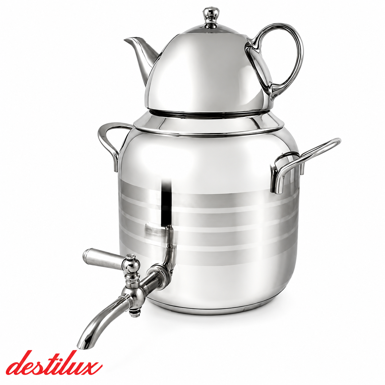 کتری و قوری ۵ لیتری دسیلوکس Destilux