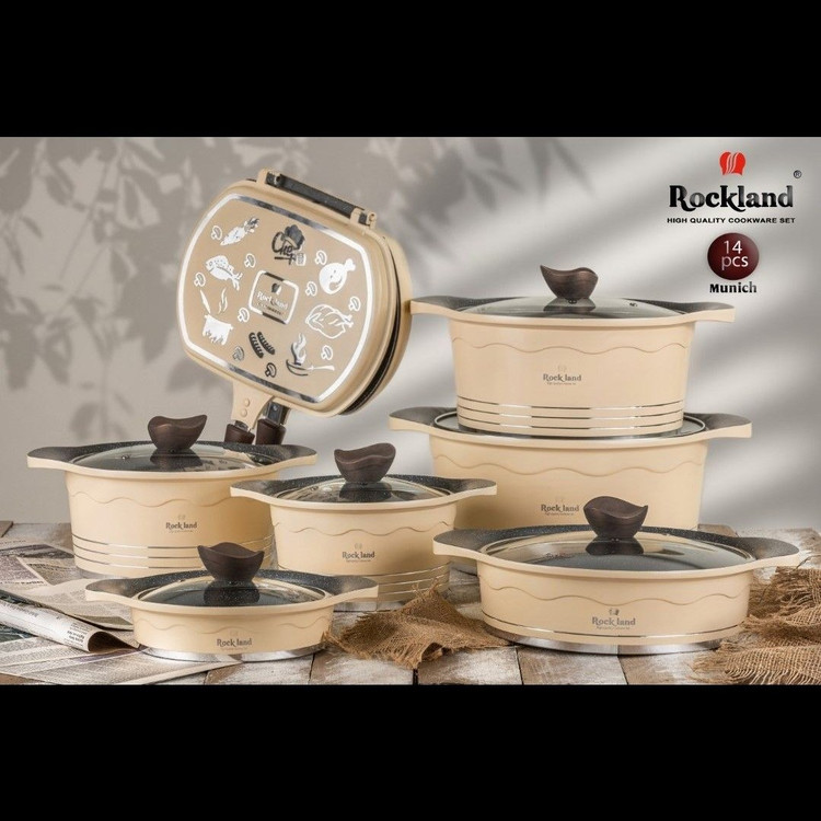 سرویس قابلمه ۱۴ پارچه راکلند ROCKLAND مدل مونیخ