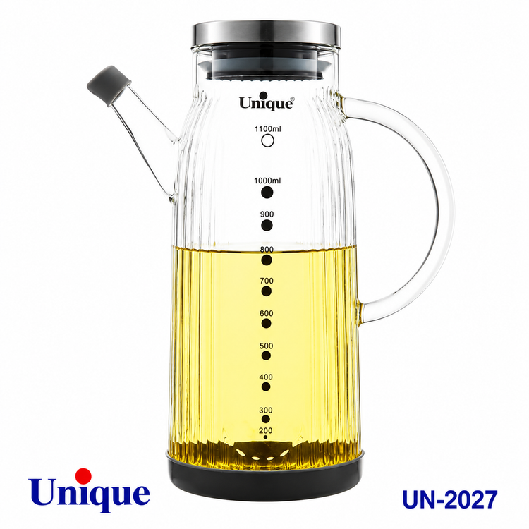 روغن ریز ۱۱۰۰ میلیلیتر درب استیل یونیک UNIQUE