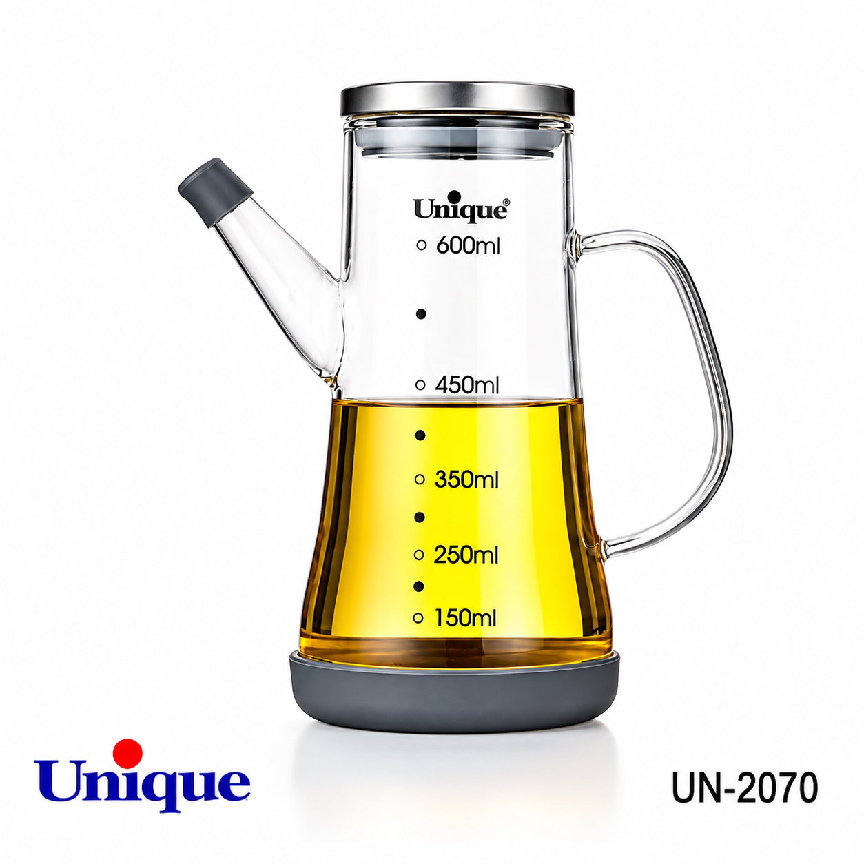 روغن ریز ۶۰۰ میلیلیتر درب استیل یونیک UNIQUE