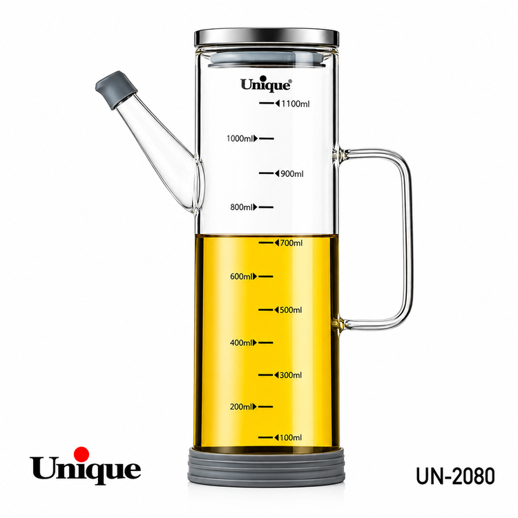 روغن ریز ۱۱۰۰ میلیلیتر درب استیل یونیک UNIQUE