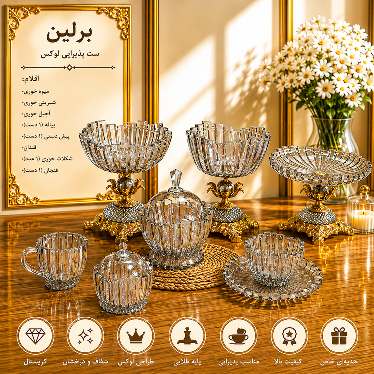 سرویس ۲۵ پارچه پذیرایی برلین