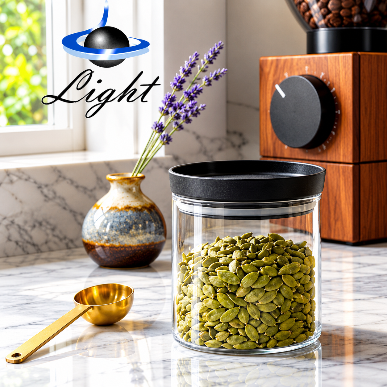 بانکه درب مشکی با واشر سیلیکونی لایت Light سایز ۱۰ سانت