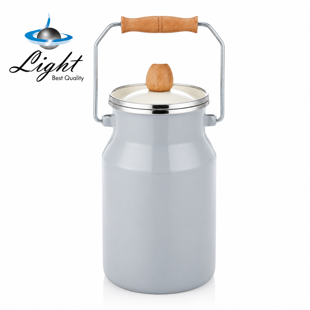 دبه روغن لعابی ۲ لیتری لایت Light طوسی