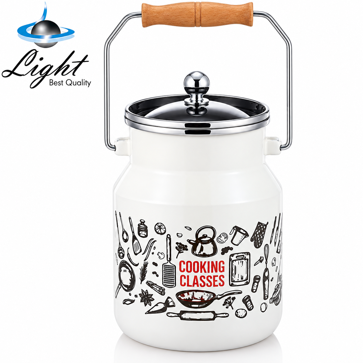 دبه روغن ۲ لیتری لعابی لایت Light