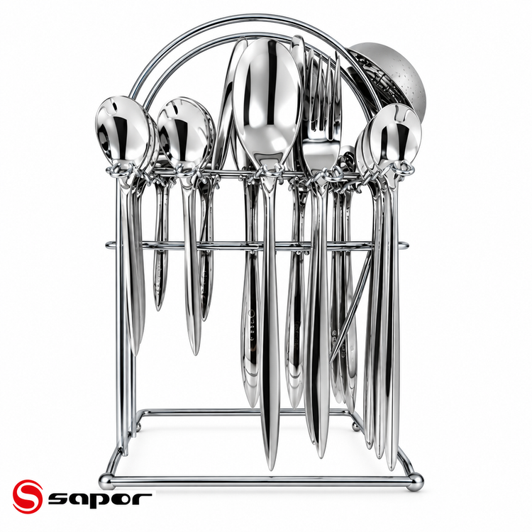 سرویس قاشق و چنگال ۳۹ پارچه ساپر Sapor مدل Sa-1390
