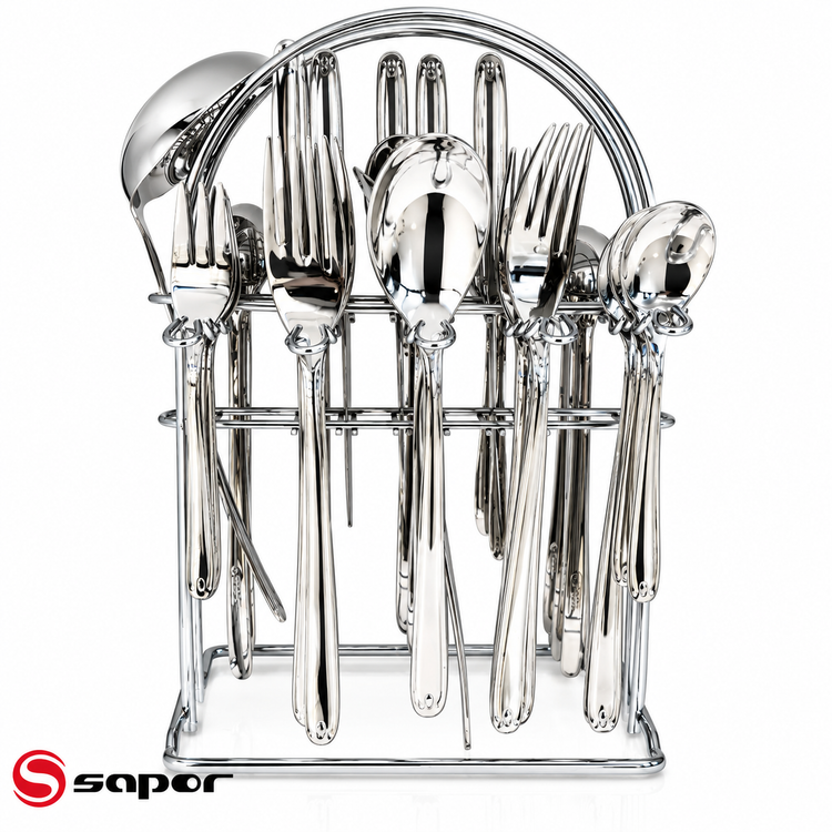 سرویس قاشق و چنگال ۳۹ پارچه ساپر Sapor مدل Sa-1500