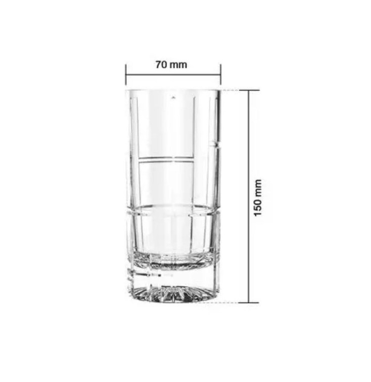 لیوان اوشن تایلند OCEAN TRAZE FTR Hi Ball 350ml بسته ۶ عددی