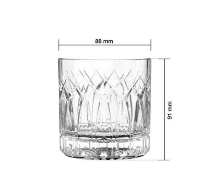 لیوان اوشن تایلند OCEAN TRAZE PST Double Rock 350ml بسته ۶ عددی